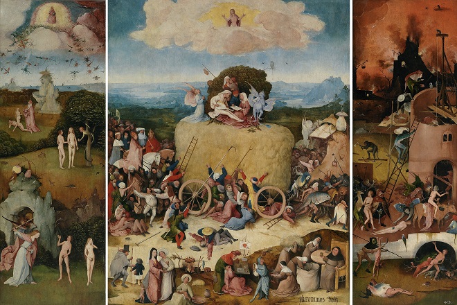 Jheronimus_Bosch_-_De_hooiwagen_(c.1516,_Prado)