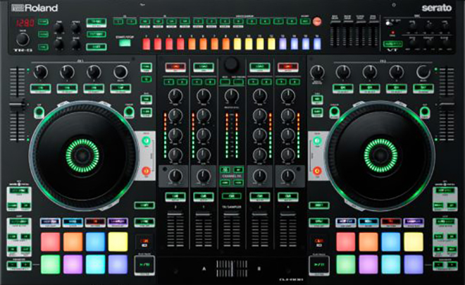 DJ-808: новият съвместен проект на Роланд и Серато, предназначен за диджеи.
